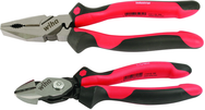 2 Pc. Set Industrial Soft Grip Linemen's Pliers and BiCut Combo Pack - USA Tool & Supply