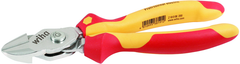8" Insulated BiCut SuperCut Compound Cutters with Natural Brush Finish - USA Tool & Supply