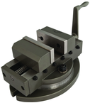 Super Precision Self Centering Vise 4" Jaw Width, 1-1/2" Depth - USA Tool & Supply