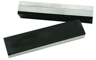 R-4.5, Rubber Face Jaw Cap, 4-1/2" Jaw Width - USA Tool & Supply