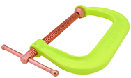 H408CS, 400-CS Series C-Clamp, 0" - 8" Jaw Opening, 4-1/2" Throat Depth - USA Tool & Supply