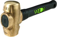 4 lb Head, 12" B.A.S.H® Brass Hammer - USA Tool & Supply
