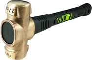 6 lb Head, 16" B.A.S.H® Brass Hammer - USA Tool & Supply