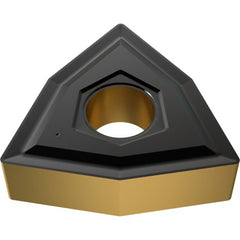 WNMG 431 UC YG1001, 1/64″ Corner Radius, 3/16″ Thick, 1/2″ Inscribed Circle, CVD, Trigon, Turning Indexable Insert