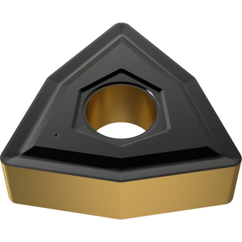 WNMG 432 UC YG1001, 1/32″ Corner Radius, 3/16″ Thick, 1/2″ Inscribed Circle, CVD, Trigon, Turning Indexable Insert
