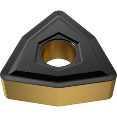 WNMG 433 UC YG3020, 3/64″ Corner Radius, 3/16″ Thick, 1/2″ Inscribed Circle, CVD, Trigon, Turning Indexable Insert