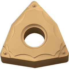 WNMG 331 GP PV730, 1/64″ Corner Radius, 3/16″ Thick, 3/8″ Inscribed Circle, TiAlN/TiN, 80 Degree Trigon, Turning Indexable Insert