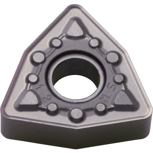 WNMG 432 MS PR1535, 1/32″ Corner Radius, 3/16″ Thick, 1/2″ Inscribed Circle, MEGACOAT NANO, Trigon, Turning Indexable Insert