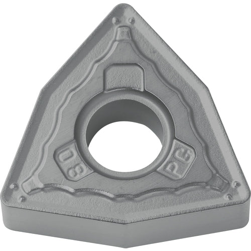 WNMG 432 PG TN610, 1/32″ Corner Radius, 3/16″ Thick, 1/2″ Inscribed Circle, TiCN, Trigon, Turning Indexable Insert - Exact Industrial Supply