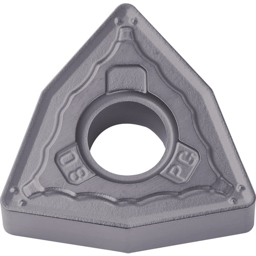 WNMG 431 PG PR1535, 1/64″ Corner Radius, 3/16″ Thick, 1/2″ Inscribed Circle, MEGACOAT NANO, 80 Degree Trigon, Turning Indexable Insert