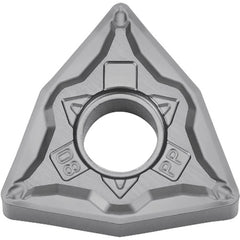 WNMG 432 PP TN610, 1/32″ Corner Radius, 3/16″ Thick, 1/2″ Inscribed Circle, TiCN, Trigon, Turning Indexable Insert - Exact Industrial Supply