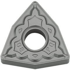 WNMG 431 PQ TN610, 1/64″ Corner Radius, 3/16″ Thick, 1/2″ Inscribed Circle, TiCN, Trigon, Turning Indexable Insert - Exact Industrial Supply