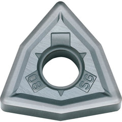 WNMG 432 SG PR1535, 1/32″ Corner Radius, 3/16″ Thick, 1/2″ Inscribed Circle, MEGACOAT NANO, 80 Degree Trigon, Turning Indexable Insert