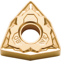 WNMG 431 WE TN620, 1/64″ Corner Radius, 3/16″ Thick, 1/2″ Inscribed Circle, TiCN, 80 Degree Trigon, Turning Indexable Insert