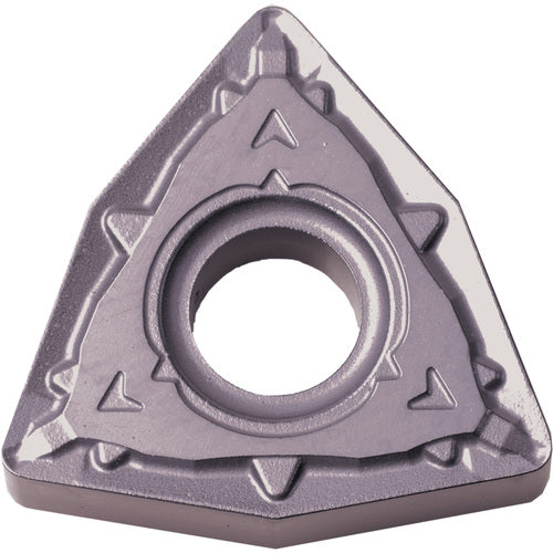 WNMG 432 WP PV7025, 1/32″ Corner Radius, 3/16″ Thick, 1/2″ Inscribed Circle, TiCN (MEGACOAT), Trigon, Turning Indexable Insert - Exact Industrial Supply