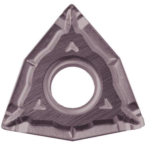 WNMG 431 WQ PV7025, 1/64″ Corner Radius, 3/16″ Thick, 1/2″ Inscribed Circle, TiCN (MEGACOAT), Trigon, Turning Indexable Insert - Exact Industrial Supply
