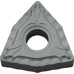 WNMG 431 XP TN610, 1/64″ Corner Radius, 3/16″ Thick, 1/2″ Inscribed Circle, TiCN, Trigon, Turning Indexable Insert - Exact Industrial Supply
