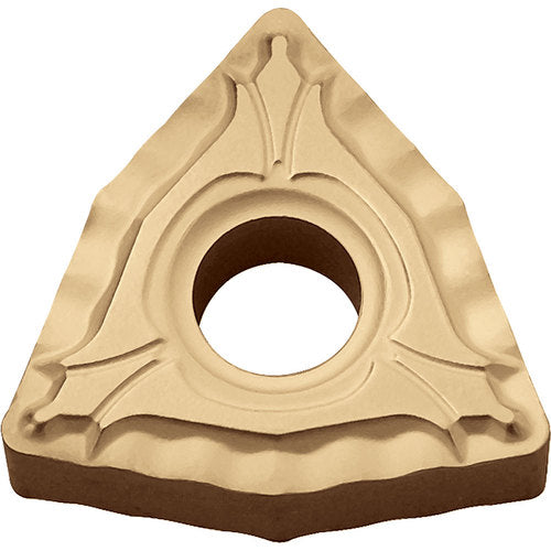 WNMG 432 XP CCX, 1/32″ Corner Radius, 3/16″ Thick, 1/2″ Inscribed Circle,  TiCl2O3/Tin, 80 Degree Trigon, Turning Indexable Insert