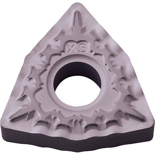 WNMG 432 XS PV7025, 1/32″ Corner Radius, 3/16″ Thick, 1/2″ Inscribed Circle, TiCN (MEGACOAT), Trigon, Turning Indexable Insert - Exact Industrial Supply