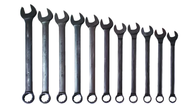 11 Piece Supercombo Wrench Set - Black Oxide Finish SAE; 1-5/16 - 2"; Tools Only - USA Tool & Supply