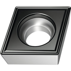 CCMT 431 Single-sided|T WKK20S, 1/64″ Corner Radius, 3/16″ Thick, 1/2″ Inscribed Circle, 80° Diamond, Turning Indexable Insert - USA Tool & Supply