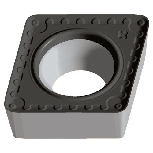 CCMT 120404 Single-sided WAK20, 1/64″ Corner Radius, 3/16″ Thick, 1/2″ Inscribed Circle, Turning Indexable Insert - USA Tool & Supply
