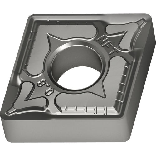 CNGG 431 Double-sided|G WS10, 1/64″ Corner Radius, 3/16″ Thick, 1/2″ Inscribed Circle, 80° Diamond, Turning Indexable Insert - USA Tool & Supply