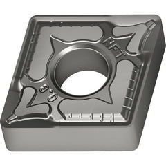 CNGG 432 Double-sided|G WS10, 1/32″ Corner Radius, 3/16″ Thick, 1/2″ Inscribed Circle, 80° Diamond, Turning Indexable Insert - USA Tool & Supply