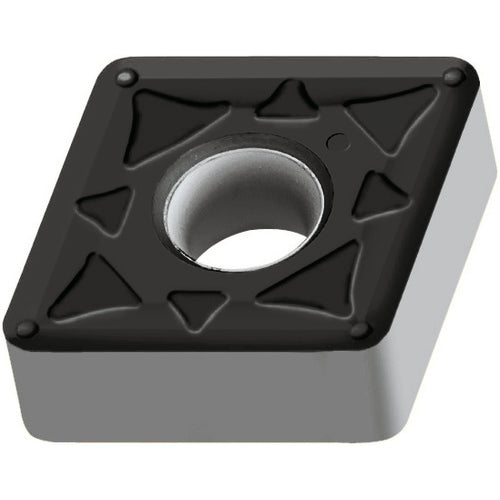 CNMG 431 G|Double-sided WPP01, 1/64″ Corner Radius, 3/16″ Thick, 1/2″ Inscribed Circle, 80° Diamond, Turning Indexable Insert - USA Tool & Supply