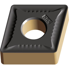 CNMG 433 Double-sided|G WAM30, 3/64″ Corner Radius, 3/16″ Thick, 1/2″ Inscribed Circle, 80° Diamond, Turning Indexable Insert - USA Tool & Supply