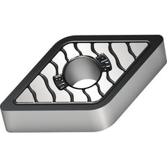 DNMA 443 None|A WKK20S, 3/64″ Corner Radius, 1/4″ Thick, 1/2″ Inscribed Circle, 55° Diamond, Turning Indexable Insert - USA Tool & Supply
