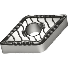 DNMG 331 G|Double-sided WPP20S, 1/64″ Corner Radius, 3/16″ Thick, 3/8″ Inscribed Circle, 55° Diamond, Turning Indexable Insert - USA Tool & Supply