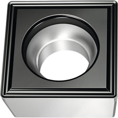 SCMT 432 T|Single-sided WPP20S, 1/32″ Corner Radius, 3/16″ Thick, 1/2″ Inscribed Circle, Square, Turning Indexable Insert - USA Tool & Supply