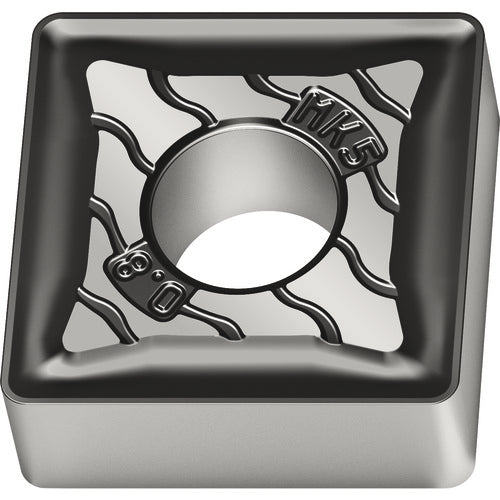 SNMG 433 Double-sided|G WKK20S, 3/64″ Corner Radius, 3/16″ Thick, 1/2″ Inscribed Circle, Square, Turning Indexable Insert - USA Tool & Supply