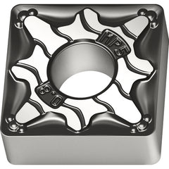 SNMG 433 Double-sided|G WPP20S, 3/64″ Corner Radius, 3/16″ Thick, 1/2″ Inscribed Circle, Square, Turning Indexable Insert - USA Tool & Supply