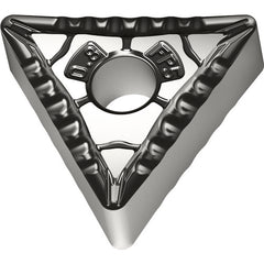 TNMG 331 Double-sided|G WPP10S, 1/64″ Corner Radius, 3/16″ Thick, 3/8″ Inscribed Circle, 60° Triangle, Turning Indexable Insert - USA Tool & Supply