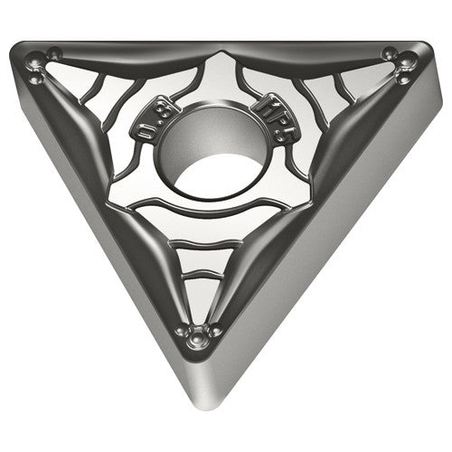 TNMG 431 Double-sided|G WPP10S, 1/64″ Corner Radius, 3/16″ Thick, 1/2″ Inscribed Circle, 60° Triangle, Turning Indexable Insert - USA Tool & Supply