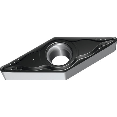 VBMT 331 Single-sided|T WMP20S, 1/64″ Corner Radius, 3/16″ Thick, 3/8″ Inscribed Circle, 35° Diamond, Turning Indexable Insert - USA Tool & Supply