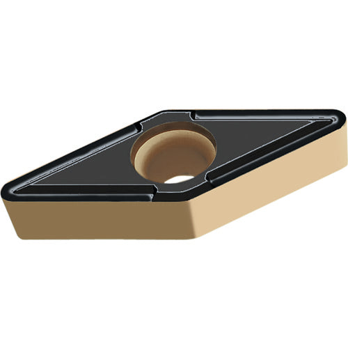 VBMT 331 Single-sided|T WAM20, 1/64″ Corner Radius, 3/16″ Thick, 3/8″ Inscribed Circle, 35° Diamond, Turning Indexable Insert - USA Tool & Supply