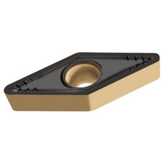 VCMT 331 T|Single-sided WPP20, 1/64″ Corner Radius, 3/16″ Thick, 3/8″ Inscribed Circle, 35° Diamond, Turning Indexable Insert - USA Tool & Supply