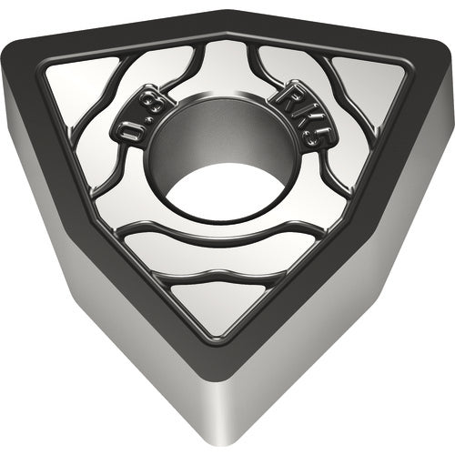 WNMA 433 None|A WKK10S, 3/64″ Corner Radius, 3/16″ Thick, 1/2″ Inscribed Circle, 80° Trigon, Turning Indexable Insert - USA Tool & Supply