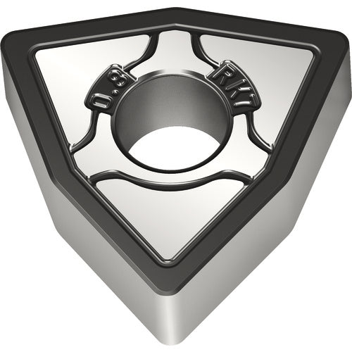 WNMA 433 None|A WKK10S, 3/64″ Corner Radius, 3/16″ Thick, 1/2″ Inscribed Circle, 80° Trigon, Turning Indexable Insert - USA Tool & Supply