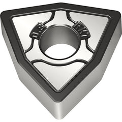WNMA 433 None|A WKK10S, 3/64″ Corner Radius, 3/16″ Thick, 1/2″ Inscribed Circle, 80° Trigon, Turning Indexable Insert - USA Tool & Supply