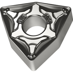 WNMG 431 G|Double-sided WPP20S, 1/64″ Corner Radius, 3/16″ Thick, 1/2″ Inscribed Circle, 80° Trigon, Turning Indexable Insert - USA Tool & Supply