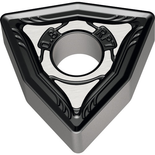 WNMG 432 Double-sided|G WPP20S, 1/32″ Corner Radius, 3/16″ Thick, 1/2″ Inscribed Circle, 80° Trigon, Turning Indexable Insert - USA Tool & Supply