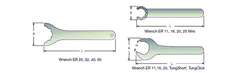 WRENCH M20 SEMC 40 - USA Tool & Supply