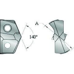 12mm Dia. - Series 12 C2 AM300 GEN3 XT Blade - USA Tool & Supply