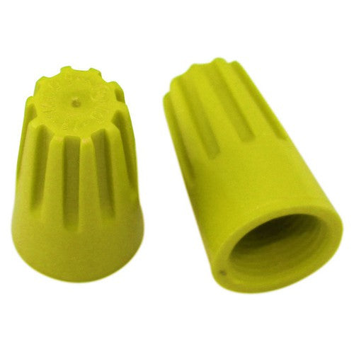 Wire Connectors - 22-10 Wire Range (Yellow) - USA Tool & Supply