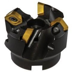 2-1/2" Dia. 45 Degree Face Mill - Uses SEH_ 43 Inserts - USA Tool & Supply