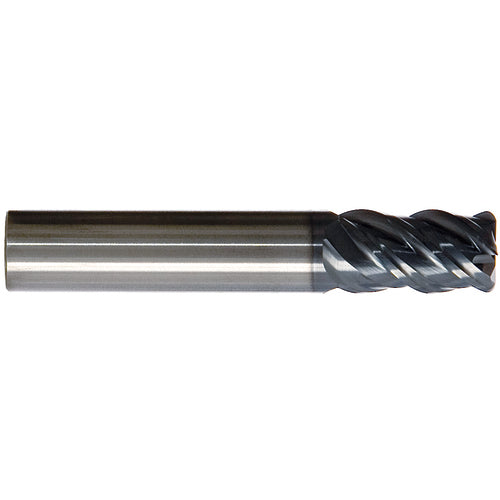 10.0 End Mill 4FL 2.00R TA - Z-CARB HTA 10x10x22x72 - Exact Industrial Supply